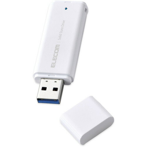 【推奨品】エレコム ESD-EMC0250GWH 外付けSSD／ポータブル／USB3.2(Gen1)