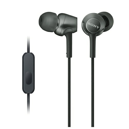 ソニー MDR-EX255AP-B マイク&コントローラー搭載 ダイナミック密閉型カナルイヤホン ブラック ソニー MDR-EX255AP-B マイク&コントローラー搭載 ダイナミック密閉型カナルイヤホン ブラック
