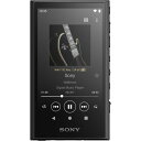 ソニー NW-A306 B ウォークマン ハイレゾ音源対応 WALKMAN A300シリーズ 32GB ブラック発売日：2023年1月27日●「音楽専用機」だけの、沼音の世界へ。スタミナも進化したストリーミングWALKMAN●あらゆる音源を有線でも、ワイヤレスでも、高音質で楽しめるCD音源やダウンロード購入した楽曲、ストリーミングサービスで配信されている楽曲などあらゆる音源を「音楽専用機」ならではの高音質で再生。●広がりや透明感のある音質を実現ハイレゾ対応オーディオプレーヤーとして音質を徹底的に追求。基板やはんだ、本体フレームなどに選び抜いたパーツを多数採用し、最適にレイアウトすることであらゆる音源を音楽専用機ならではの豊かな音場、解像度の高い高音質でお楽しみいただけます。●最大約36時間再生可能なロングバッテリー。ストリーミングサービス利用時のバッテリー持続時間も向上。新規プラットフォーム採用により、省電力化を実現し、特に待機時の消費電力や、音楽ストリーミングサービス使用時等の電力消費量を大きく削減しています。 MP3 128kbpsモード、有線接続かつ画面オフの状態で「W.ミュージック」で連続再生時。設定条件により異なります。アプリの使用状況によっては短くなることがあります。動画再生時は電池持続時間が短くなります。 当社従来品NW-A100シリーズ比●PCレス楽曲転送 -かんたん便利にウォークマン（R）で楽曲を楽しめるストリーミングサービスの音源やCDやダウンロード購入した楽曲をかんたん便利にストリーミングWALKMAN（R）でお楽しみいただけます。あらゆる転送方法に対応し、パソコンを使っても使わなくても楽曲の取り込みが可能です。●ワイヤレスでもハイレゾ音質/ハイレゾ級高音質を楽しめるBluetooth（R）のワイヤレス音楽再生時もハイレゾコンテンツをハイレゾ音質で楽しめる「LDAC（TM）」に対応。さらに、音源をハイレゾ級にアップスケーリングするDSEE Ultimateがワイヤレス接続時にも対応し、圧縮音源もハイレゾ級高音質で楽しむことができます。 LDACは日本オーディオ協会の“Hi-Res Audio Wireless”に認定されたコーデック技術です。ハイレゾコンテンツを転送速度990kbpsで伝送する場合。 有線接続・無線接続ともに「DSEE Ultimate」ON時（最大 192kHz/32bitまで拡張）LDAコーデックで無線（Bluetooth（R））接続する場合、最大 96kHz/24bitで再生可能。●快適な操作性を実現するAndroid（TM）12.0使いやすいUI、タッチ機能などの快適な操作性、そしてGoogle Play（TM）ストアからの豊富なアプリのダウンロードなど、さまざまなシーンで多彩に楽しめます。&nbsp;【仕様】容量：32GB※ 実使用可能領域は約18GB※ ソフトウェアアップデートの際は、内部共有ストレージの空き容量が3.5GB程度必要ですオペレーティングシステム：Android 12※ 本製品の一部機能を使うには、Wi-Fi環境が必要です対応フォーマット： ・MP3（ .mp3）：32 - 320kbps (VBR対応）/ 32、 44.1、 48kHz ・WMA（ .wma)：32 - 192kbps (VBR対応）/ 44.1kHz ・FLAC（ .flac）：16、 24bit / 8-384kHz ・WAV（ .wav）：16、 24、 32bit (Float/Integer）/ 8-384kHz ・AAC（ .mp4、 .m4a、 .3gp）：16-320kbps / 8-48kHz ・HE-AAC（ .mp4、 .m4a、 .3gp）：32-144kbps / 8-48kHz ・Apple Lossless（ .mp4、 .m4a）：16、 24bit / 8-384kHz ・AIFF（ .aif、 .aiff、 .afc、 .aifc）：16、 24、 32bit/ 8-384kHz ・DSD（ .dsf、 .dff）：1bit / 2.8224、 5.6448、 11.2896 MHz ・APE（ .ape）：8、 16、 24bit / 8-192kHz（Fast、 Normal、 High） ・MQA（ .mqa、 .flac）：対応 ディスプレイ：3.6型（9.1 cm）、HD（1280×720ドット）タッチパネル：●ワイヤレスLAN： ・規格：IEEE 802.11 a/b/g/ac ・使用周波数帯域：2.4/5 GHz 帯 ・暗号化：WEP/WPA/WPA2Bluetooth機能： ・通信方式 : Bluetooth標準規格 Ver 5.0 ・使用周波数帯域 : 2.4 GHz帯（2.4000 GHz - 2.4835 GHz） ・変調方式 : FHSS ・対応Bluetoothプロファイル - A2DP（Advanced Audio Distribution Profile） - AVRCP（Audio Video Remote Control Profile） -SPP（Serial Port Profile） -OPP（Object Push Profile） -DID ・対応コーデック （送信）: SBC 、 AAC、 LDAC、 aptX、 aptX HDUSB DAC機能：●対応アプリケーションソフトウェア：・Music Center for PC 対応OSはサポートページからご確認下さい。・Macで操作するには、別途ソフトウェアが必要です。USB充電 充電時間：約3.5時間（満充電）、約3時間（約80%まで充電）充電池持続時間：【音楽再生時(W.ミュージック）】●MP3 128kbps 約36時間●FLAC 96kHz/24bit 約32時間●FLAC 192kHz/24bit 約32時間●DSD 2.8224MHz/1bit 約28時間●DSD 5.6448MHz/1bit 約22時間●DSD 11.2896MHz/1bit 約14時間【音楽再生時（W.ミュージック以外の音楽サービスアプリ）】●MP3 128kbps (オフラインモード) 約26時間【Bluetooth再生時（送信モード）（W.ミュージック）】●SBC（接続優先) / MP3 128kbps約21時間●LDAC（接続優先（自動）） / FLAC 96kHz/24bit約11時間【Bluetooth再生時（送信モード）（W.ミュージック以外の音楽サービスアプリ）】●LDAC（接続優先（自動）） / MP3 128kbps約10時間ヘッドホン実用最大出力（JEITA 16Ω/mW）：35mW+35mWパソコンとの接続/本体端子の形状：Type-CmicroSDメモリーカード：microSD、microSDHC、microSDXC外形寸法（幅×高さ×奥行/mm）*最大突起部含まない寸法：約56.5 mm x 98.4 mm x 11.8 mm質量 充電池含む（g）：約113g最大記録曲数(音楽)：●MP3 128kbps 約4、900曲●AAC 256kbps 約2、400曲●FLAC 44.1kHz/16bit 約440曲●FLAC 192kHz/24bit 約60曲●DSD 2.8224MHz/1bit 約1、10曲※ 1曲4分の場合の目安です付属品：ウォークマン本体（1）・USB Type-C（R）ケーブル（USB-A - USB-C）（1）・取扱説明書（1）・使用上のご注意/主な仕様（1）・保証書（1）・製品のサポート登録のおすすめ（1）・USB Type-C端子キャップ（1）（＊）＊ ウォークマン本体に装着されています※ 本製品にはヘッドホンおよびmicroSDカードは同梱されておりません