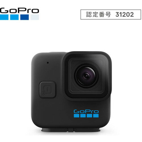 GoPro CHDHF-111-FW GoPro（ゴープロ）HERO11 Black Mini CHDHF111FW●HERO11 Blackの性能を継承5.3K60ビデオや、HyperSmooth 5.0ビデオなどHERO11 Blackの誇るパフォーマンスを、よりコンパクトで、より軽量のデザインに凝縮。●自動ブーストHERO11 Black Miniに搭載されたHyperSmooth 5.0は、スピードや動きに基づいてビデオブレ補正の必要レベルを自動で判断し、最大限のブレ補正を最小限のクロップで実現します。●水平ロック機能搭載撮影中にカメラが傾いても水平を維持できます。さらに、HyperSmooth 5.0に水平ロック機能が搭載され、カメラを360度回転しても映像を簡単に水平に維持できるようになりました。●駆動時間が向上した内蔵バッテリーEnduroバッテリー技術が内蔵されているため、低温環境でのパフォーマンスが劇的に向上し、常温環境での稼働時間も大幅に長くなりました。&nbsp;【仕様】商品スペック：・本体色：黒内容物：・セット内容：HERO11Black Mini カメラ、 USB-C ケーブル、マウント用バックル、 ベースマウント（曲面）、サムスクリュー、 携帯用ケース