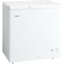 Haier JF-WNC200A-W 冷凍庫 200L ホワイト JFWNC200AW発売日：2023年2月1日●大きな食材もまるごと収納釣ってきた魚、家庭菜園でできた野菜や果物、大きな塊で買った生鮮食品など、気にせず冷凍できます。200Lの大容量ボディで買い物カゴ約6.0個分が収納可能です。●冷蔵・冷凍にカンタン切り替え製品正面にある操作部で用途に合わせて冷蔵モードに切り替え可能です。●冷蔵ストッカーとしても便利ビールや飲料水はケースごと、お米や野菜もまるごと入れられるので、夏場など冷蔵保存に1台2役で便利にお使いいただけます。●小物が取り出しやすい「引っ掛けバスケット」収納しやすく取り出しやすいバスケット（2個）付きです。●急いで冷やしたいときに「急冷凍モード」食品を急いで冷凍したいときは「急冷凍」につまみを回すだけですぐに設定が可能です。●移動に便利な「キャスター」冷凍庫を移動させたいときに便利なキャスター付きです。&nbsp;【仕様】外形寸法：幅820mm×奥行565mm×高さ870mm据付必要寸法：幅860mm×奥行665mm×高さ970mm本体質量：34kg年間消費電力量：245kWh/年省エネ達成率（目標年度2021年度)：1.28運転音：約25dBドアタイプ：上開き総容量：200L冷却方式：直冷式