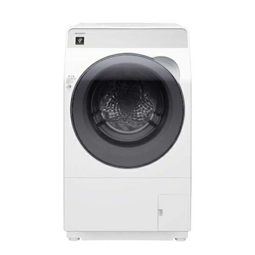 【無料長期保証】【推奨品】シャープ ES-K10B ドラム式洗濯乾燥機 (洗濯10.0kg 乾燥6.0kg 左開き) クリスタルホワイト