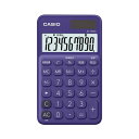 カシオ SL-300C-PL-N カラフル電卓(10桁) パープル