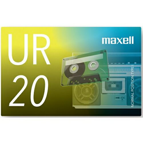 マクセル UR-20N カセットテープ 20分 1巻 マクセル UR-20N カセットテープ 20分 1巻