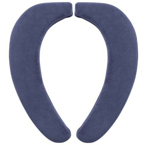 ヨコズナクリエーション ズボラ ふんわり便座クッション ネイビー