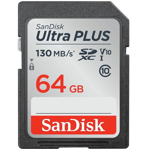 【推奨品】サンディスク SDSDUW3-064G-JNJIN SDXC UHS-I カード ウルトラ プラス 64GB 【推奨品】サンディスク SDSDUW3-064G-JNJIN SDXC UHS-I カード ウルトラ プラス 64GB