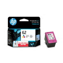 ヒューレットパッカード C2P06AA インクカートリッジ HP62 (3色カラー)