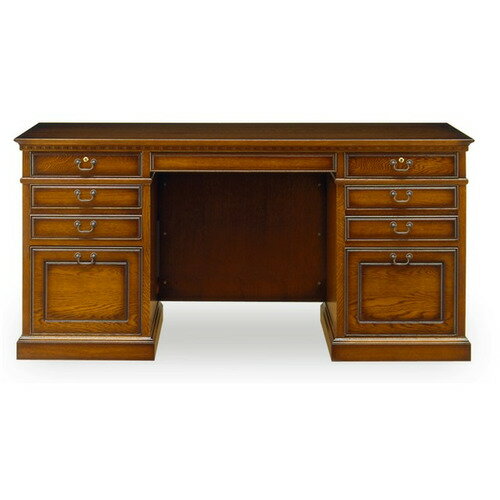 大塚家具 両袖机 ブルツクス ナラ