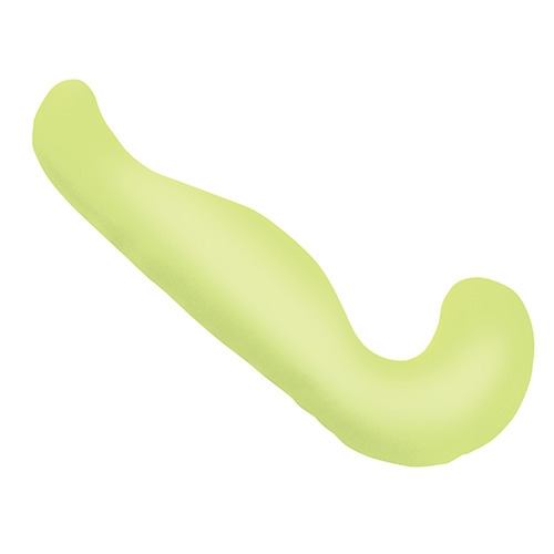 MOGU モグ 気持ちいい抱きまくら 本体(カバー付き) LGN 横500mm×縦1150mm×奥行200mm ライトグリーン [2]