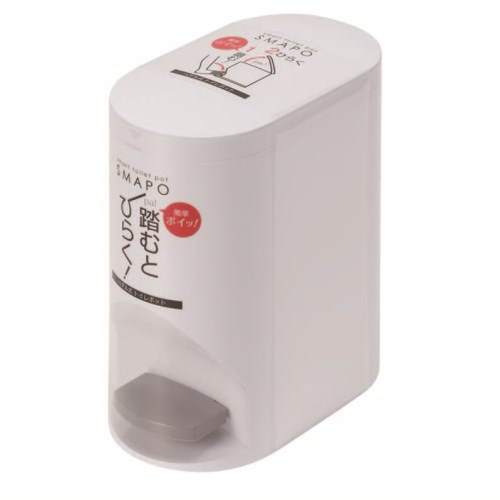 オーエ スマート トイレポット W SMAPO ホワイト 1個