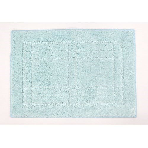 [幅65×奥行45cm] バスマットクリュム ブルー