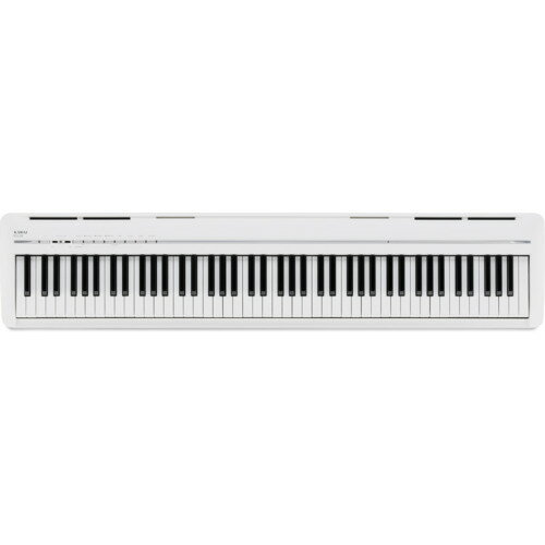 こちらの商品は大型商品につきまして、配送料2750円が必要です。また、電子ピアノの組立てをご希望の場合別途組立費を頂戴いたします。組立てサービスをご希望の場合、ご注文後コールセンターまでお問い合わせください。カワイ ES120W デジタルピアノ 電子ピアノ ホワイト発売日：2022年9月14日●鍵盤タッチとピアノ音にこだわったポータブル電子ピアノ&nbsp;【仕様】本体サイズ：W131 D28 H15