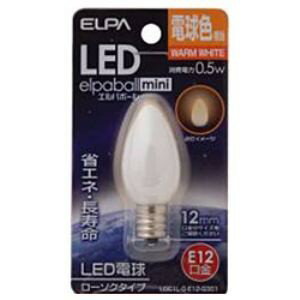 ELPA LDC1L-G-E12-G301 LED電球 「ローソク形」(電球色?口金E12)