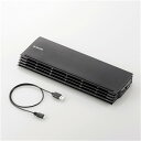 【推奨品】エレコム SX-CL20BK ノートPC用クーラー(薄型コンパクトタイプ) 12.1〜17インチ対応