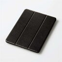 エレコム TB-A19RSABK iPad 10.2 2019年モデル フラップケース Apple Pencil収納 スリープ対応 ブラック