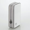 ケース エレコム CD DVD CCD-H96WH CD/DVDファスナーケース 96枚収納 ホワイト