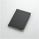 エレコム TB-08LCHBK 7.0〜8.4インチ汎用タブレットケース(レザータイプ) ブラック