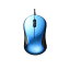 バッファロー BSMBU100BL 静音／3ボタン 有線BlueLED光学式マウス ブルー