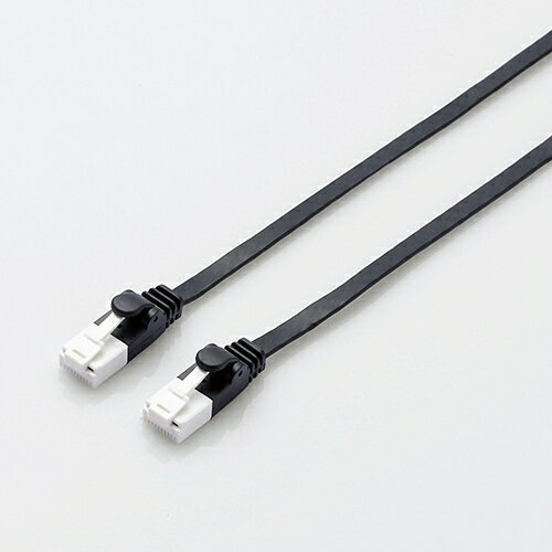 エレコム LD-GFAT/BK30 カテゴリー6A準拠 LANケーブル 3.0m ブラック エレコム LD-GFAT/BK30 カテゴリー6A準拠 LANケーブル 3.0m ブラック