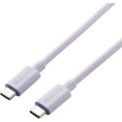 エレコム USB4-APCC5P08PU USB4ケーブル C-Cタイプ 0.8m パープル ●24インチiMacに合わせたカラーのUSB-IF正規認証品のUSB4ケーブル。 最大40Gbpsの高速転送が可能です。USB Power Deliveryによる最大100W (20V/5A)の充電が可能。●24インチiMacに合わせたカラーのUSB4ケーブルです。●USB Type-C(TM)を搭載しているパソコンなどに、USB Type-C(TM)を搭載している機器を接続し、充電やデータ転送ができるUSB4ケーブルです。●USB-IF 正規認証品です。●USB Type-C(TM)コネクターは、ウラ、オモテに関係なくケーブルを挿し込めます。【仕様】コネクタ形状：USB Type-C(TM)オス-USB Type-C(TM)オス対応機種：USB Type-C(TM)端子搭載のパソコン及びUSB Type-C(TM)端子搭載の周辺機器ケーブル長：0.8m ※コネクター含むケーブル太さ：4.6mm規格：USB4規格正規認証品対応転送速度：最大40Gbps ※理論値パワーデリバリー対応：○ALTモード対応：○プラグメッキ仕様：金メッキピンシールド方法：3重シールドツイストペアケーブル(通信線)：○カラー：パープルパッケージ形態：袋+ステッカー