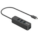 BUFFALO BSH4U320C1BK USBハブ ブラック