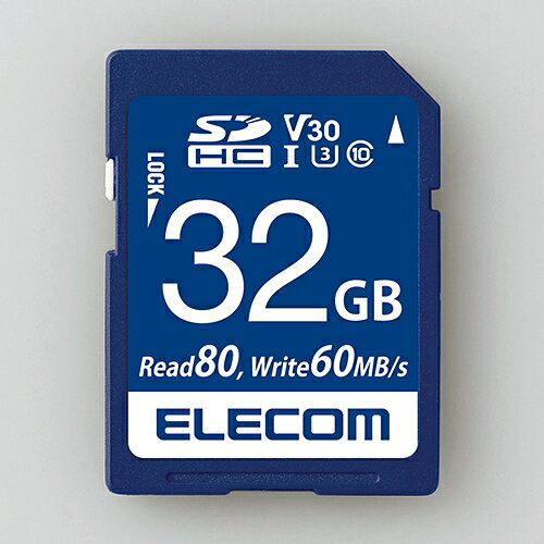 エレコム MF-FS032GU13V3R データ復旧SDHCカード(UHS-I U3 V30) 32GB エレコム MF-FS032GU13V3R データ復旧SDHCカード(UHS-I U3 V30) 32GB