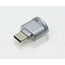 t[_ FCR-C1MSV USB Type-CJ[h[_(microSDp) Vo[