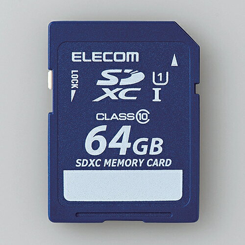 エレコム MF-FSD064GC10R データ復旧SDXCカード 64GB エレコム MF-FSD064GC10R データ復旧SDXCカード 64GB