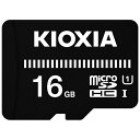 KIOXIA KMSDER45N016G microSDHCカード EXCERIA BASIC 16GB 発売日：2020年5月12日●基本機能を備えたベーシックモデルEXCERIA BASIC microSDHC UHS-I メモリカードは、スピードクラス10 (C10)、UHSスピードクラス1 (U1)に準拠しています。携帯電話、コンパクトデジタルカメラ、ノートPC等におすすめです。●撮影枚数・録画時間の目安【写真】500万画素 約10、160枚1、000万画素 約4、750枚1、800万画素 約2、400枚【動画】HD(12Mbps) 約160分Full HD(21Mbps) 約90分※実際の記録枚数・録画時間は、ご使用の機器、撮影条件、設定等によって変わります。●撮影枚数・録画時間の目安【写真】500万画素 約10、160枚1、000万画素 約4、750枚1、800万画素 約2、400枚【動画】HD(12Mbps) 約160分Full HD(21Mbps) 約90分※実際の記録枚数・録画時間は、ご使用の機器、撮影条件、設定等によって変わります。&nbsp;【仕様】容量：16GBユーザー領域：14.4GBインターフェース：UHS-I外形寸法：15.0mm×11.0mm×1.0mm質量：約0.3g最大読出速度：45MB/sUHSスピードクラス：U1SDスピードクラス：C10