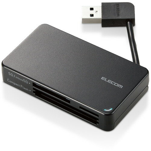 GR MR3-K303BK [_C^ P[u[^Cv USB3.0Ή P[u6cm SD+microSD+CFΉ ubN MR3K303BK