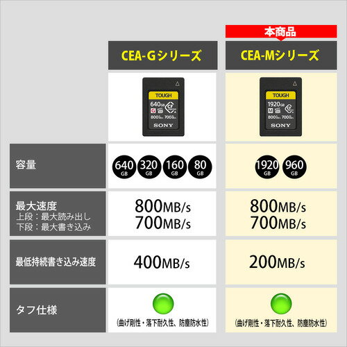 ソニー CEA-M1920T Cfexpres...の紹介画像3