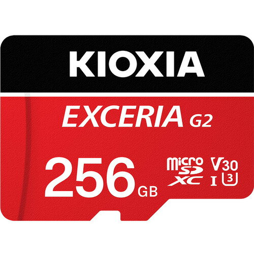 ڿ侩ʡKIOXIA KMU-B256GR microSD EXCERIA G2 256GB KMUB256GR