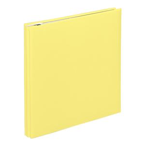 ナカバヤシ アH-DF-132-Y 100年台紙アルバム デミサイズ イエロー