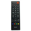 YAMADA SELECT(ヤマダセレクト) YTVSR15G1 テレビ用シンプルリモコン ブラック