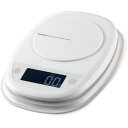 エレコム HCS-KS01WH キッチンスケール/最大2kg/最小0.1g表示/ホワイト HCSKS01WH
