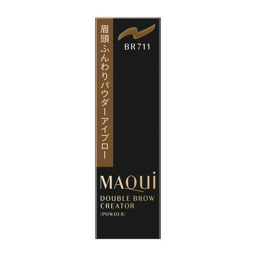 資生堂（SHISEIDO） マキアージュ ダブルブロークリエーター （パウダー） BR711 （カートリッジ） ライトブラウン (0.3g)