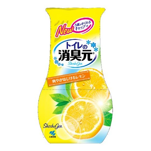 小林製薬 トイレの消臭元 爽やかはじけるレモン(400ml) 【日用消耗品】