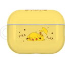 グルマンディーズ POKE-811A ポケットモンスター AirPods Pro(第2世代)/AirPods Pro対応ソフトケース ピカチュウ POKE811A