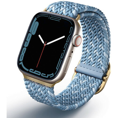 KENZAN UNIQ-41MM-ASPDECBLU Apple Watch 38^40^41MM BRAIDED STRAP ASPEN DE CERULEAN BLUE UNIQ41MMASPDECBLU