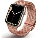 KENZAN UNIQ-41MM-ASPDECPNK Apple Watch 38^40^41MM BRAIDED STRAP ASPEN DE CITRUS PINK UNIQ41MMASPDECPNK