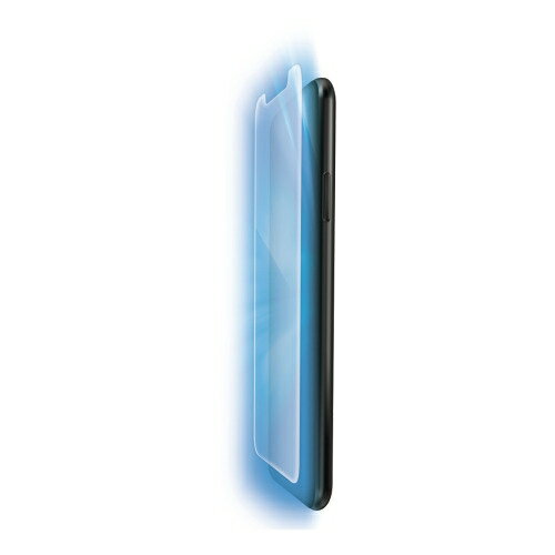 エレコム PM-A19CFLPBLGR iPhone 11用 フルカバーフィルム/衝撃吸収/防指紋/透明/高光沢/BLカット ●液晶画面を隅から隅まで保護できます。専用ヘラ付きで貼りつけやすく、液晶画面をしっかり守るブルーライトカット・高光...