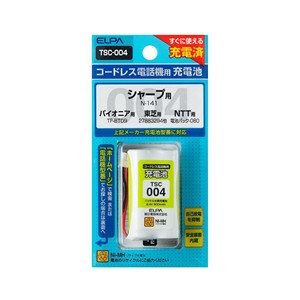 ELPA TSC-004 電話子機用充電池 ELPA TSC-004 電話子機用充電池