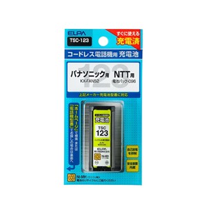 ELPA TSC-123 電話子機用充電池 ELPA TSC-123 電話子機用充電池