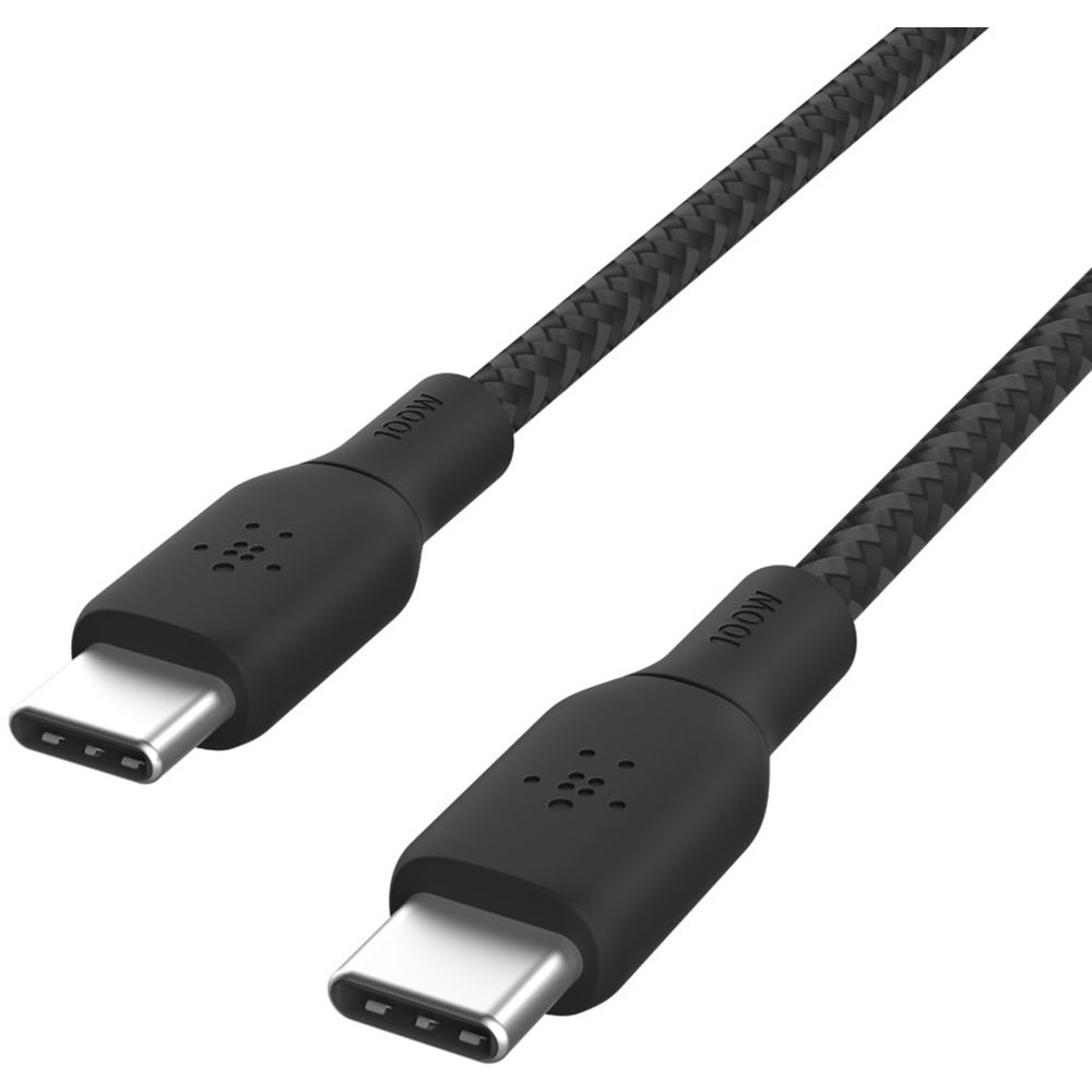 ベルキンUSB-CtoCシリコンやわらか超高耐久2重編込ケーブル3mブラックCAB014BT3MBK耐久性のあるエクストラロングUSB-C to USB-Cケーブルを使用して、USB-Cデバイスを安全に急速充電しましょう。USB-IF認定済み。・USB-C Power Delivery対応 ・最大100Wの急速充電に対応 ・二重編組ナイロン外被は、25000回以上の折り曲げテスト済み ・USB 2.0ケーブルは高速データ転送に対応 ・エクストラロングのケーブルは、2mまたは3mの長さから選択可能 ・色は2種類、白または黒 ・2年間製品保証【動作環境】[保証書]なし【発売日】2022年07月28日