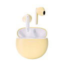 エレコム LBT-TWS17CSYL 完全ワイヤレスBluetoothヘッドホン マカロンイエロー