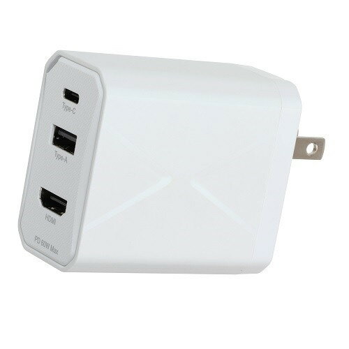 ꡼ϥ GH-ACU3PA-WH ޥɥåŴ USB Type-ACHDMI  PD 60Wб ۥ磻