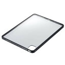 ナカバヤシ TBC-IPP2203BK Pad Pro11インチ用 衝撃吸収背面ケース ブラック(4)