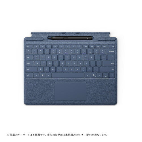 Microsoft 8X6-00209 Surface Pro キーボード（ペン収納付き／スリム ペン付き） タイプ カバー サファ..