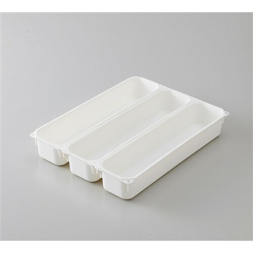 カトラリートレー ケース キッチン 収納 引き出し SD−CT ホワイト 幅19．5×奥行き26×高さ4．3cm