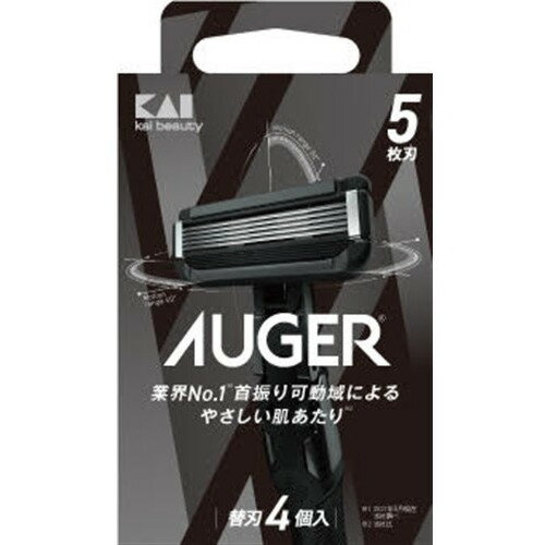 貝印 000GA0089 AUGER替刃 4個入 貝印 000GA0089 AUGER替刃 4個入
